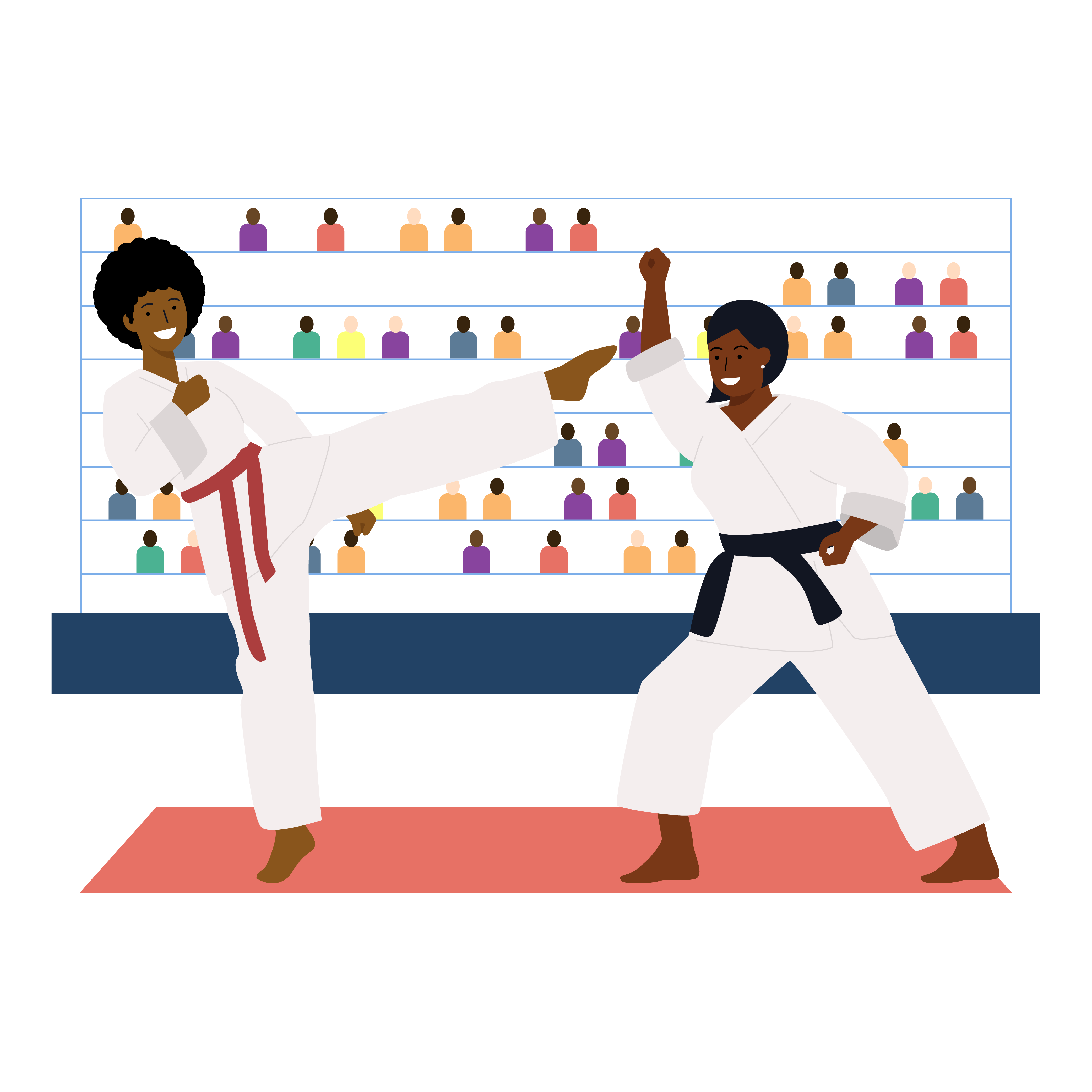 karate 2 women